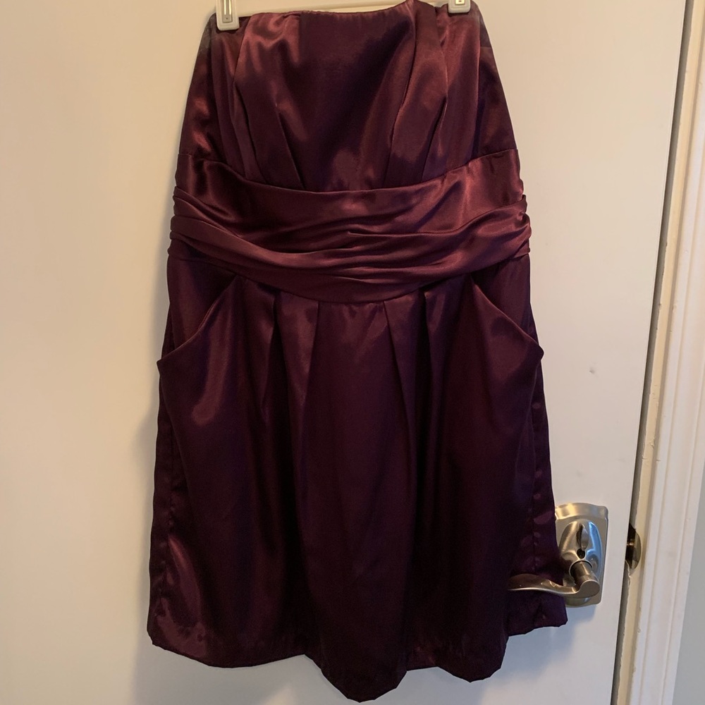 Strapless dress